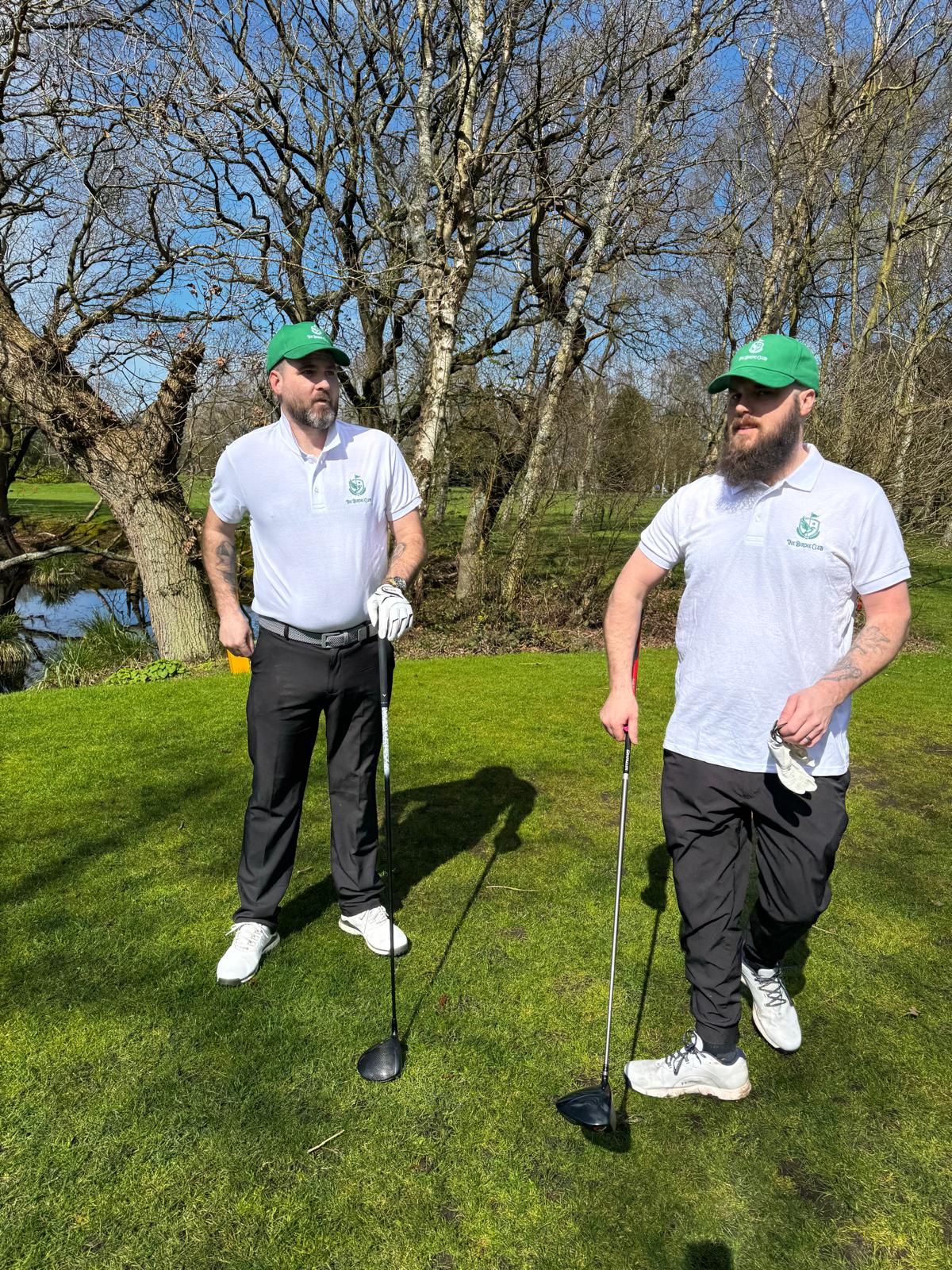 The brothers on the tee