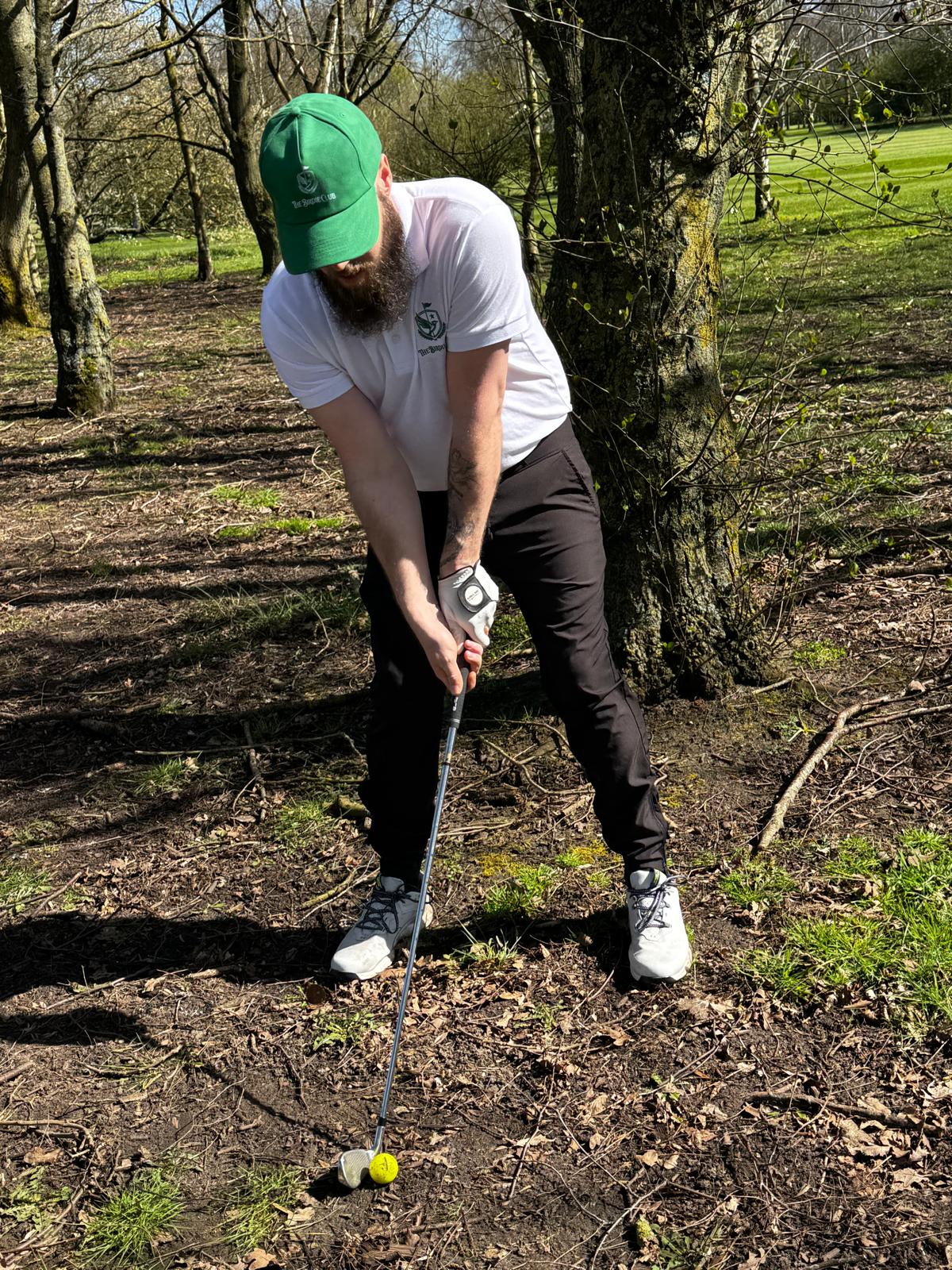 Playing a recovery from the trees